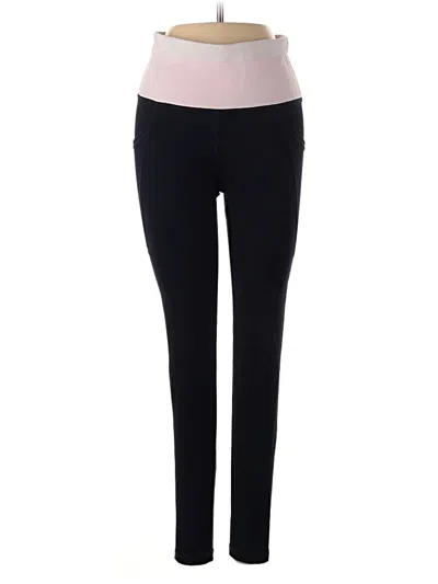 Pre-owned Mono B Active Pants In Black