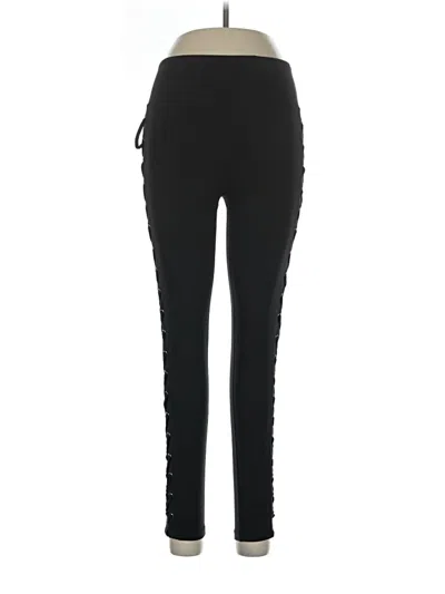 Pre-owned Mono B Active Pants In Black
