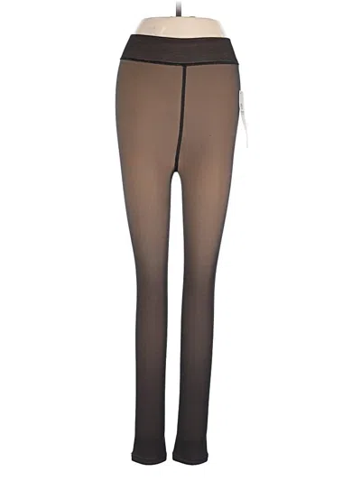 Pre-owned Mono B Active Pants In Brown
