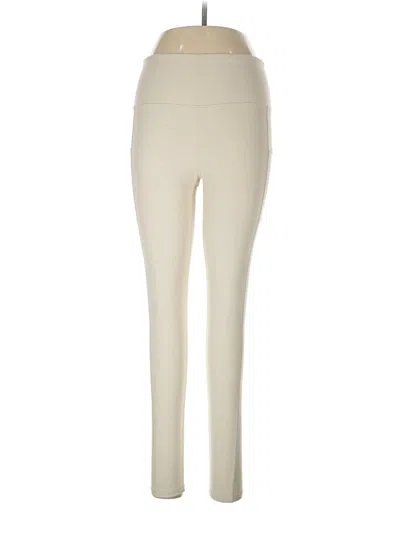 Pre-owned Mono B Active Pants In Ivory