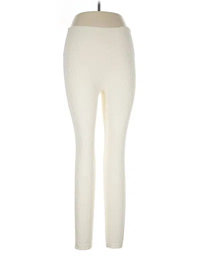Pre-owned Mono B Active Pants In Ivory