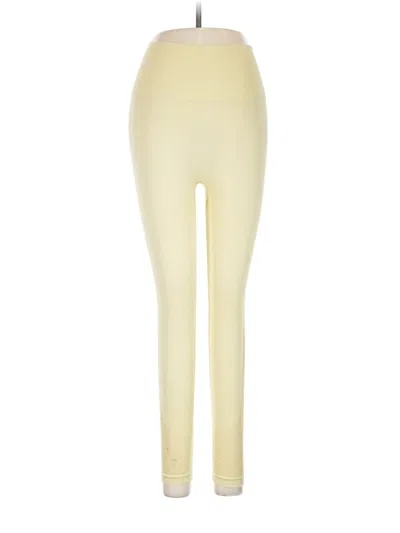 Pre-owned Mono B Active Pants In Ivory
