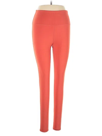 Pre-owned Mono B Active Pants In Orange