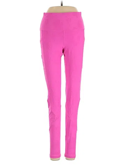 Pre-owned Mono B Active Pants In Pink