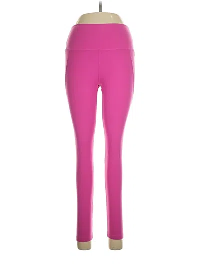 Pre-owned Mono B Active Pants In Pink