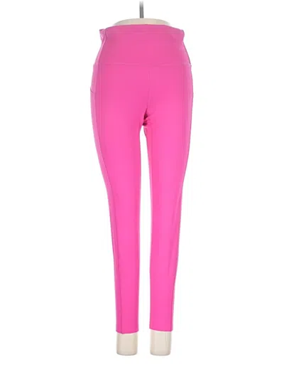 Pre-owned Mono B Active Pants In Pink