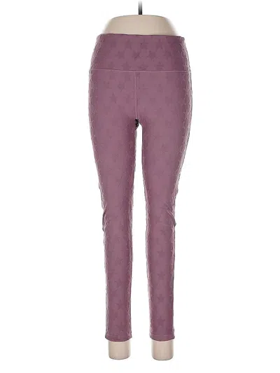 Pre-owned Mono B Active Pants In Purple