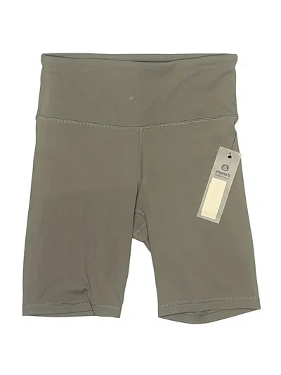 Pre-owned Mono B Athletic Shorts In Green