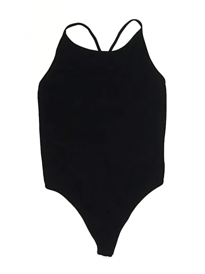 Pre-owned Mono B Bodysuit In Black