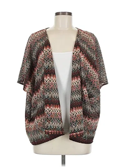 Pre-owned Mono B Cardigan Sweater In Brown