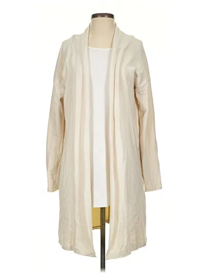 Pre-owned Mono B Cardigan Sweater In White