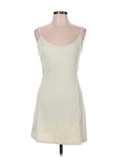 Pre-owned Mono B Casual Dress In Ivory