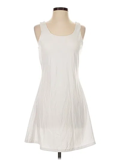 Pre-owned Mono B Casual Dress In White