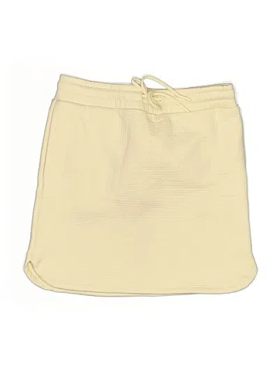 Pre-owned Mono B Casual Skirt In Ivory