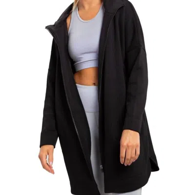 Mono B Clothing Afternoon City Walk Hooded Jacket In Black