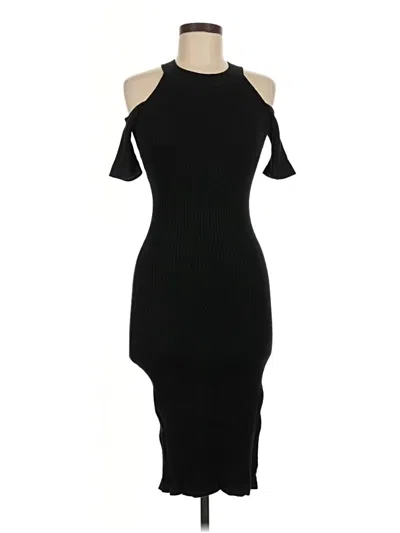 Pre-owned Mono B Cocktail Dress In Black