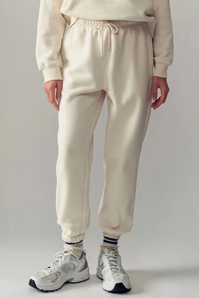 Mono B Cozy Sweatpants In Ivory