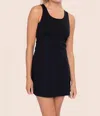 Mono B Essential Active Dress In Black In Black