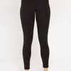 Mono B Essential Solid Leggings In Black