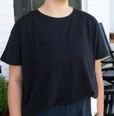 Mono B Favorite Fit Slouchy Athletic Top In Black