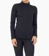Mono B It's A New Day Fleece Lined Jacket In Black In Black