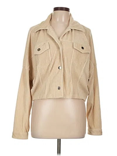 Pre-owned Mono B Jacket In Brown