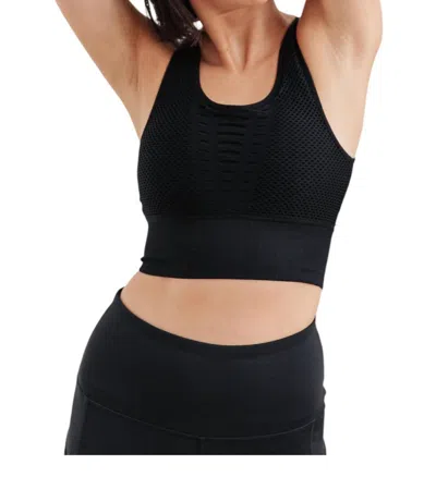 Mono B Keep Up Sports Bra In Black