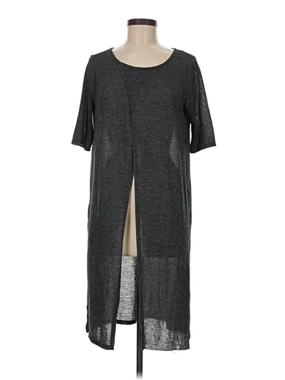 Pre-owned Mono B Kimono In Gray
