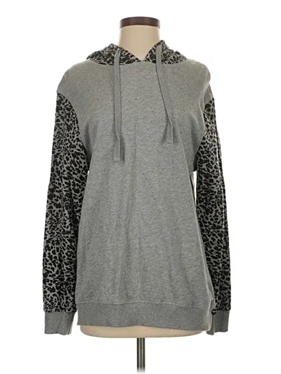 Pre-owned Mono B Long Sleeve Top Gray Cowl Neck Tops