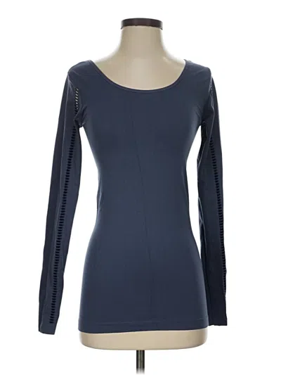 Pre-owned Mono B Long Sleeve T-shirt In Blue