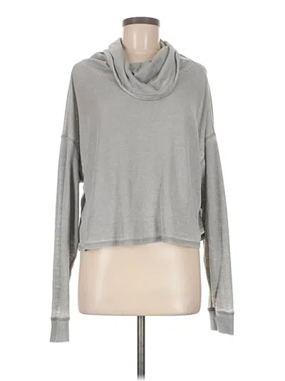 Pre-owned Mono B Long Sleeve Turtleneck In Gray