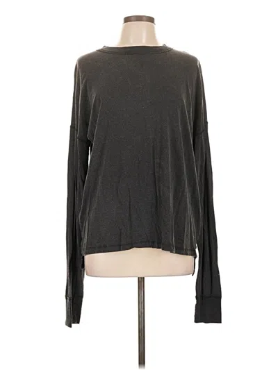Pre-owned Mono B Long Sleeve Turtleneck In Gray