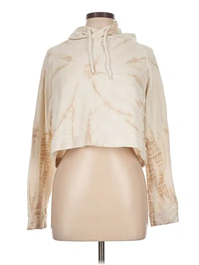 Pre-owned Mono B Pullover Hoodie In Brown