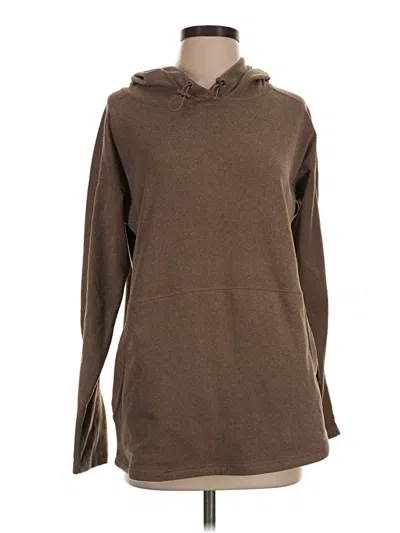 Pre-owned Mono B Pullover Hoodie In Brown