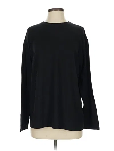 Pre-owned Mono B Pullover Sweater In Black