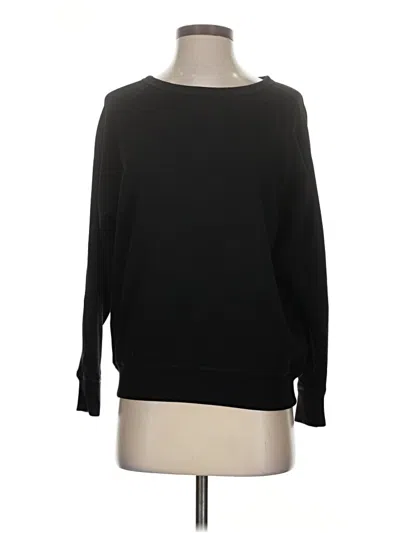 Pre-owned Mono B Pullover Sweater In Black