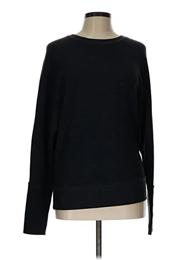 Pre-owned Mono B Pullover Sweater In Black