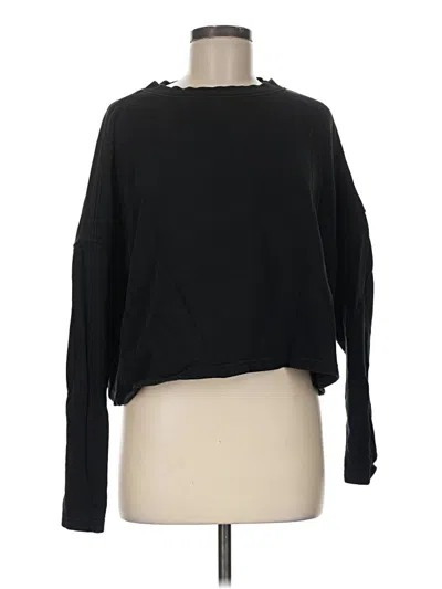 Pre-owned Mono B Pullover Sweater In Black