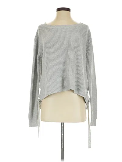 Pre-owned Mono B Pullover Sweater In Gray