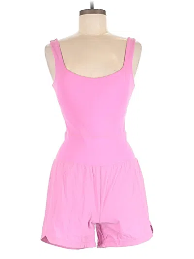 Pre-owned Mono B Romper In Pink