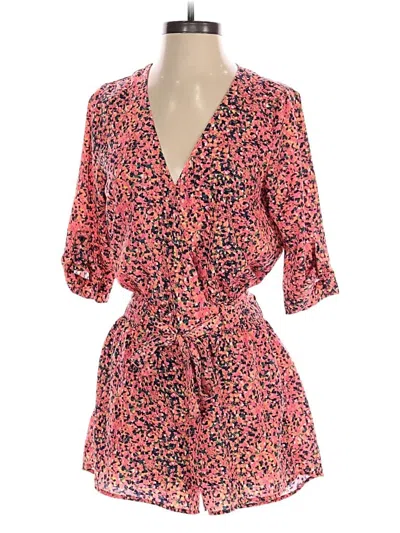 Pre-owned Mono B Romper In Pink
