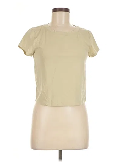 Pre-owned Mono B Short Sleeve T-shirt In Brown