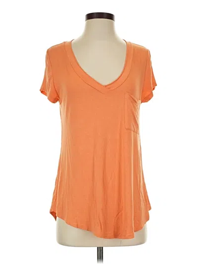 Pre-owned Mono B Short Sleeve T-shirt In Orange