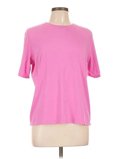 Pre-owned Mono B Short Sleeve T-shirt In Pink