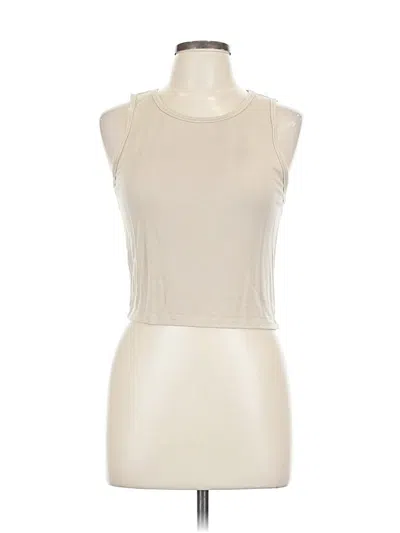 Pre-owned Mono B Sleeveless T-shirt In White