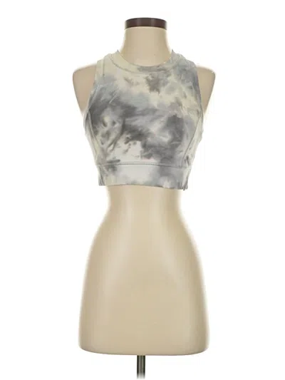 Pre-owned Mono B Sleeveless Top Gray Halter Neckline Tops