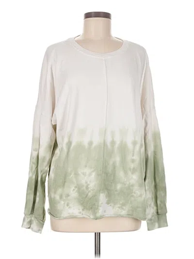 Pre-owned Mono B Sweatshirt In Ivory