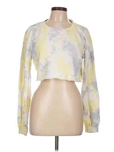 Pre-owned Mono B Sweatshirt In Yellow