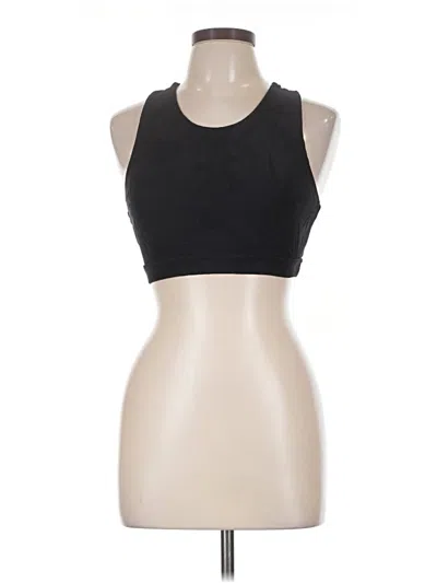 Pre-owned Mono B Tank Top Black Halter Neckline Tops