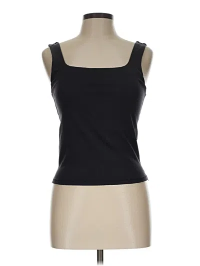 Pre-owned Mono B Tank Top Black Strapless Neckline Tops